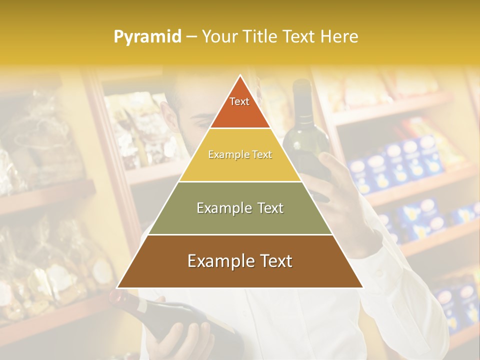 Person Hand Purchase PowerPoint Template