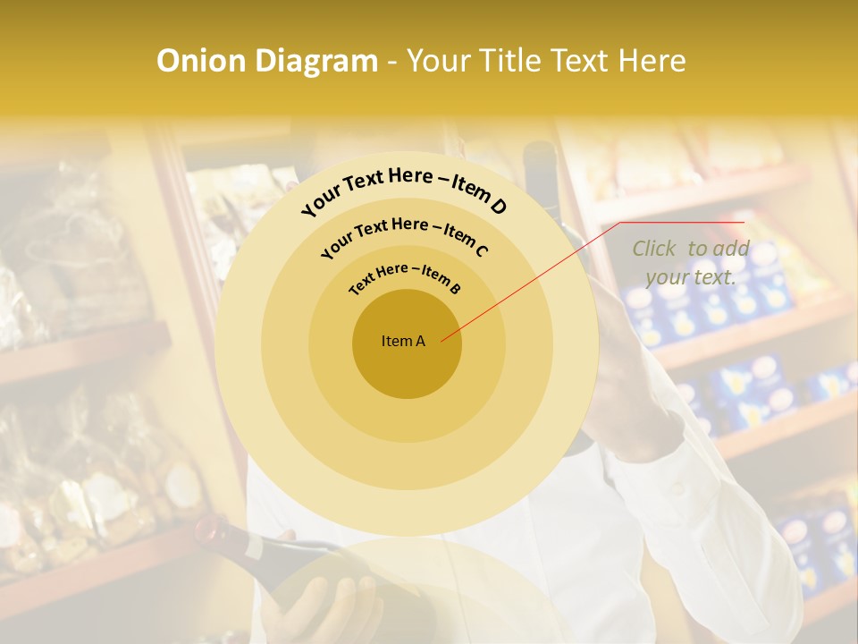 Person Hand Purchase PowerPoint Template