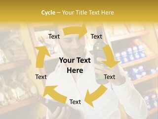 Person Hand Purchase PowerPoint Template