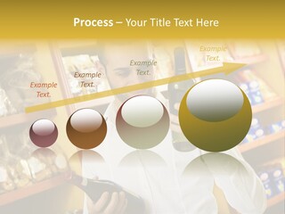 Person Hand Purchase PowerPoint Template