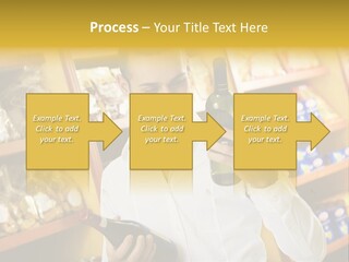 Person Hand Purchase PowerPoint Template