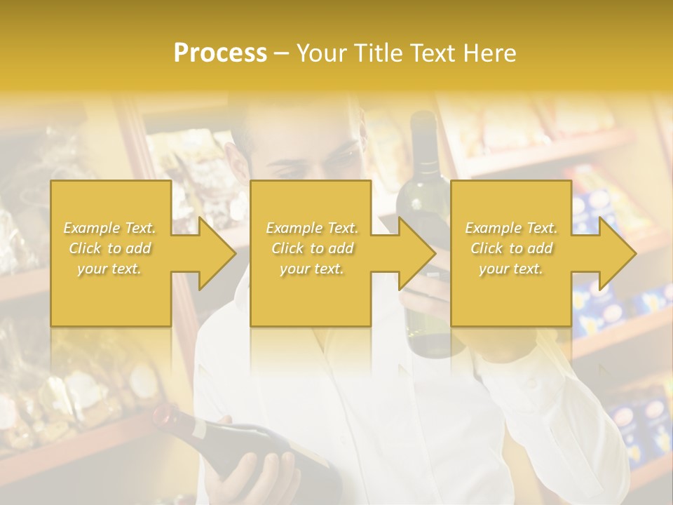 Person Hand Purchase PowerPoint Template