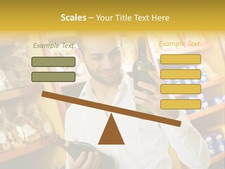 Person Hand Purchase PowerPoint Template