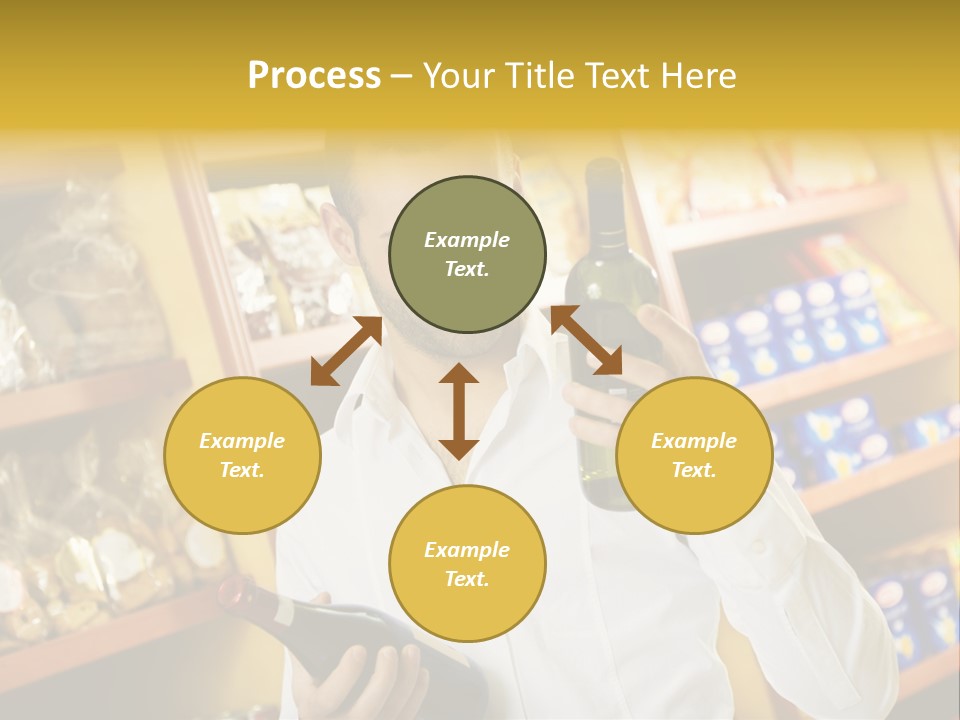 Person Hand Purchase PowerPoint Template