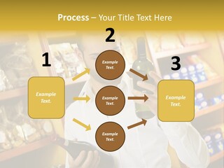 Person Hand Purchase PowerPoint Template