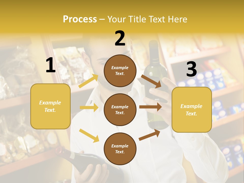 Person Hand Purchase PowerPoint Template