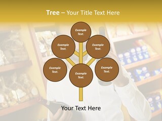 Person Hand Purchase PowerPoint Template