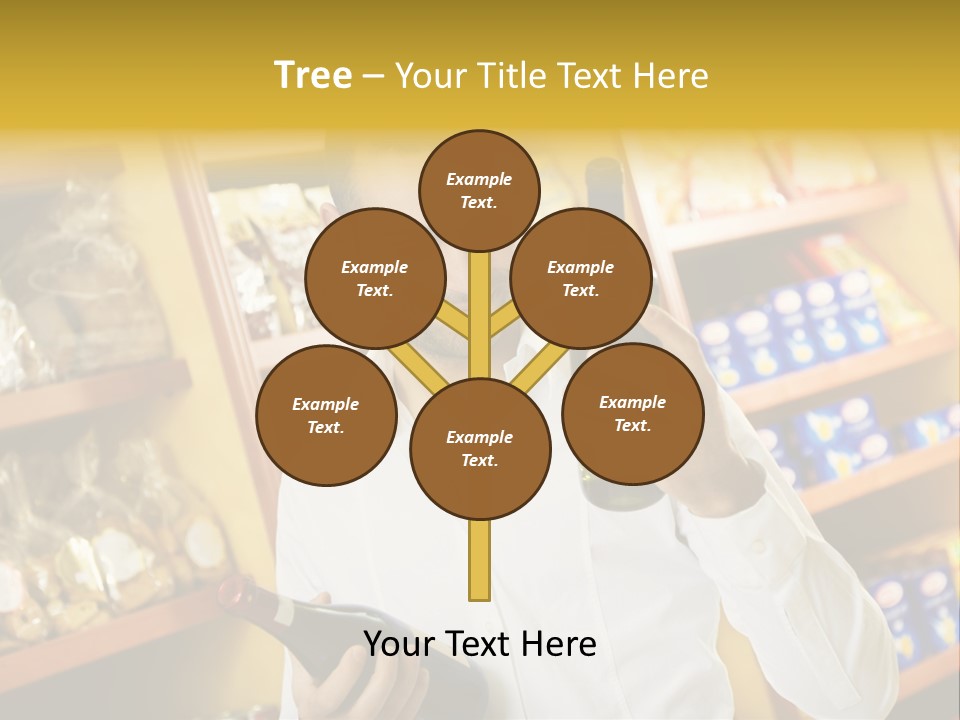 Person Hand Purchase PowerPoint Template