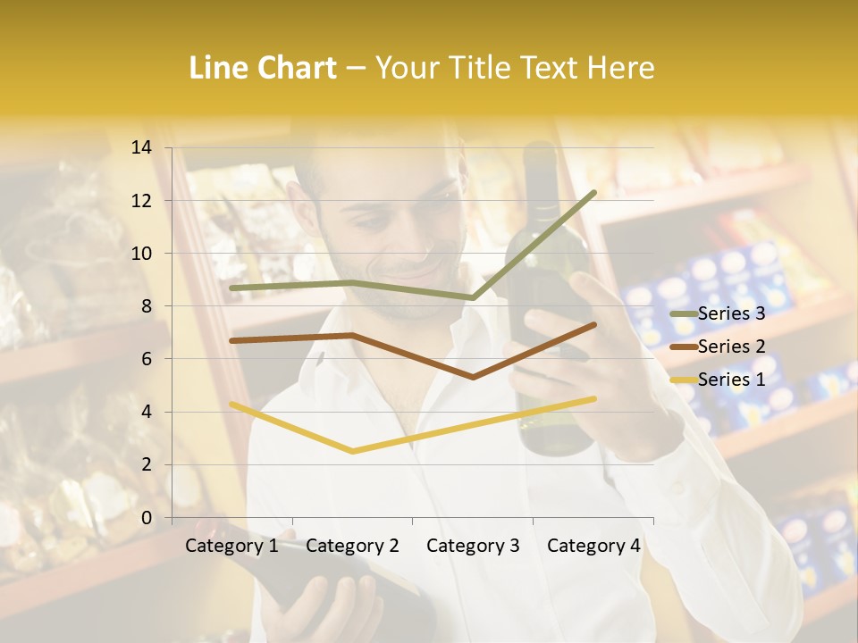 Person Hand Purchase PowerPoint Template