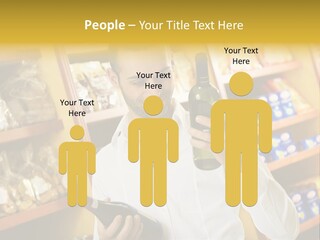 Person Hand Purchase PowerPoint Template