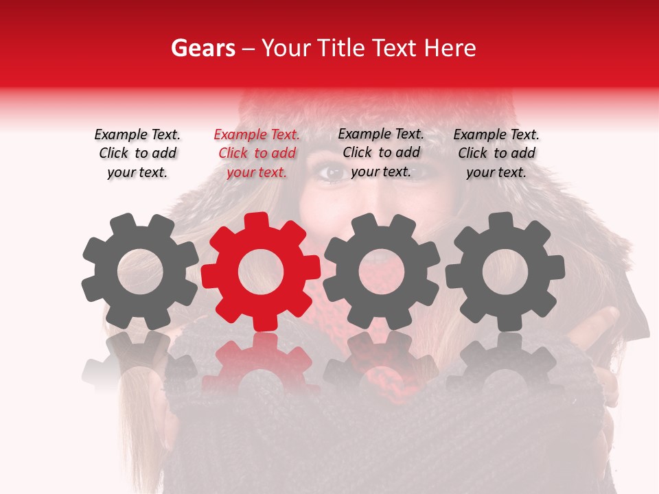 European Copy Space Happiness PowerPoint Template