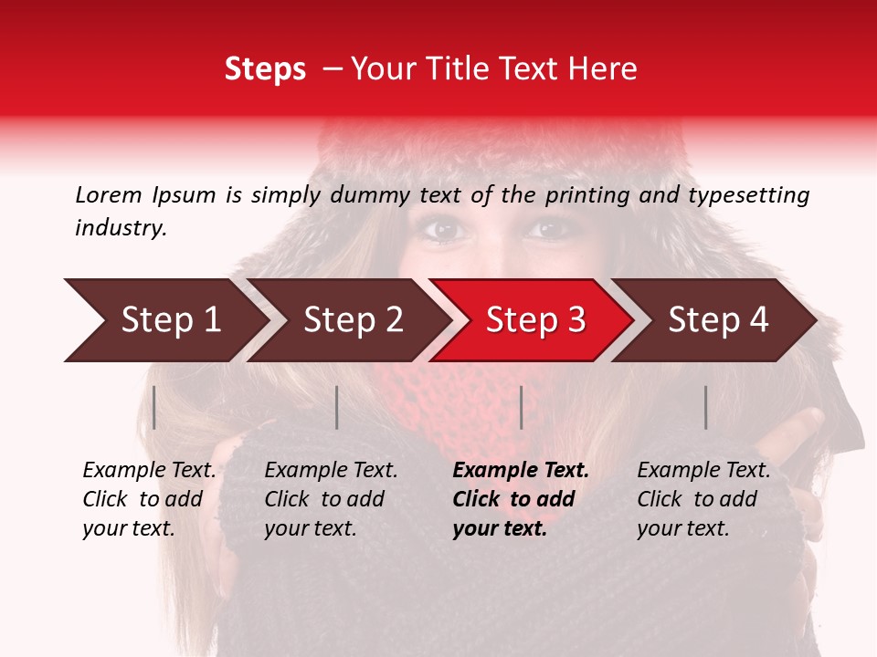 European Copy Space Happiness PowerPoint Template
