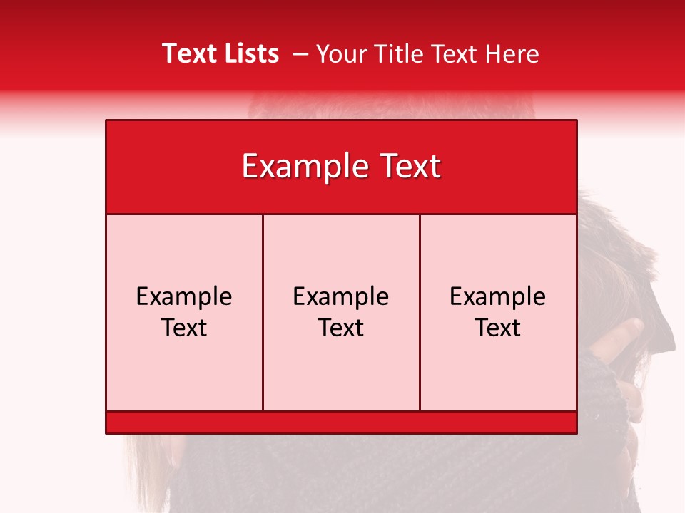 European Copy Space Happiness PowerPoint Template