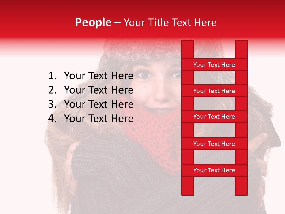 European Copy Space Happiness PowerPoint Template