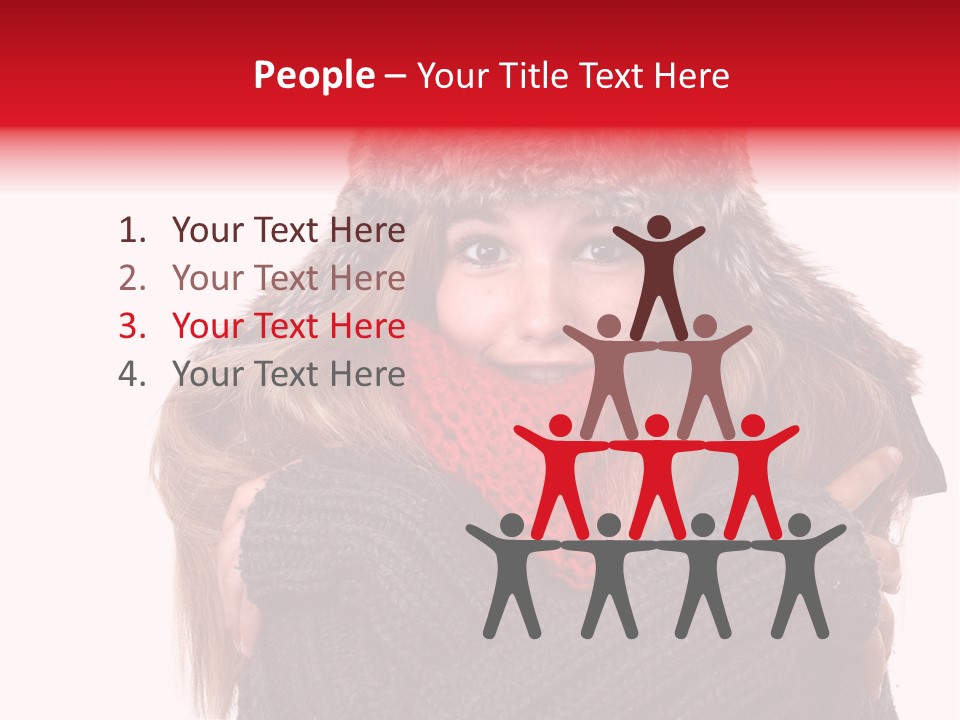 European Copy Space Happiness PowerPoint Template