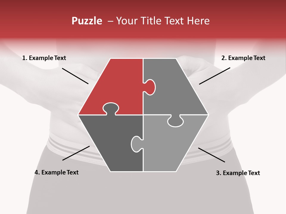 Pharmacy Woman Stomachache PowerPoint Template