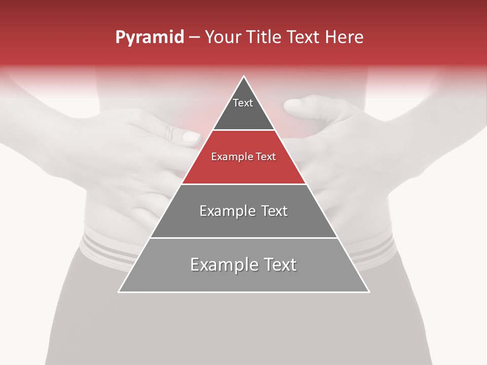 Pharmacy Woman Stomachache PowerPoint Template