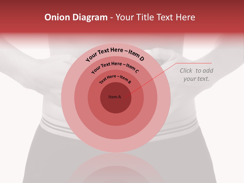Pharmacy Woman Stomachache PowerPoint Template