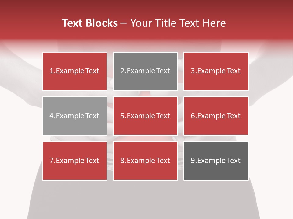 Pharmacy Woman Stomachache PowerPoint Template