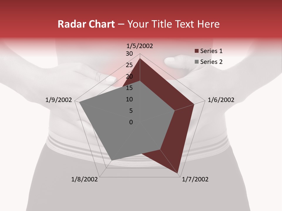 Pharmacy Woman Stomachache PowerPoint Template