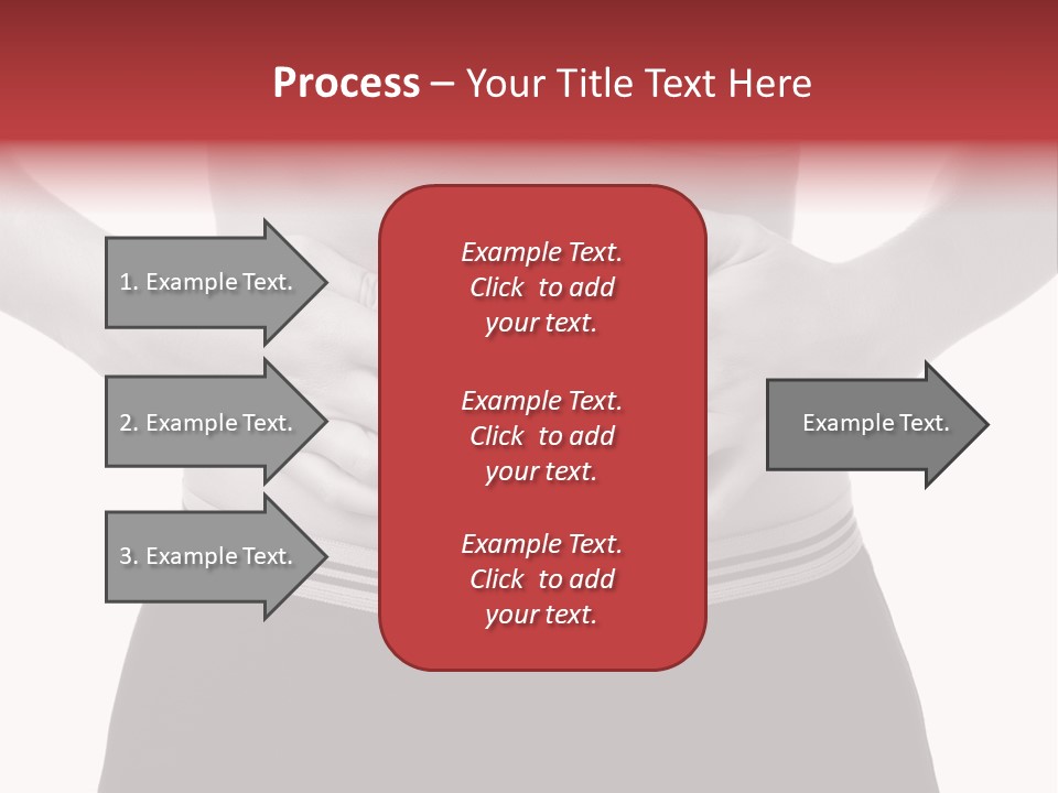 Pharmacy Woman Stomachache PowerPoint Template
