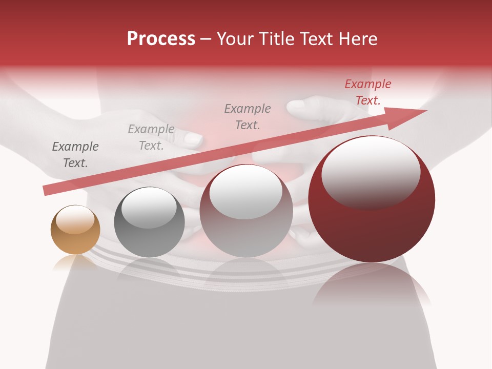 Pharmacy Woman Stomachache PowerPoint Template