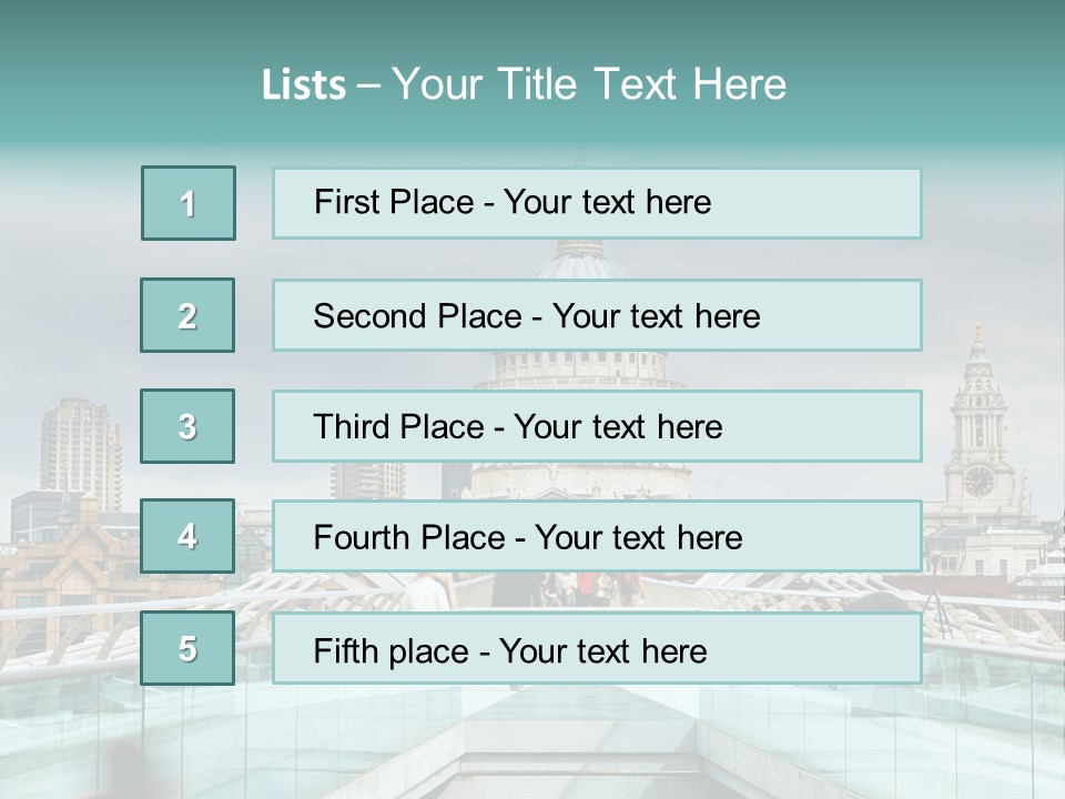 Old Dome England PowerPoint Template