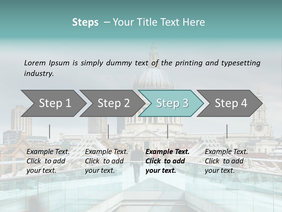 Old Dome England PowerPoint Template