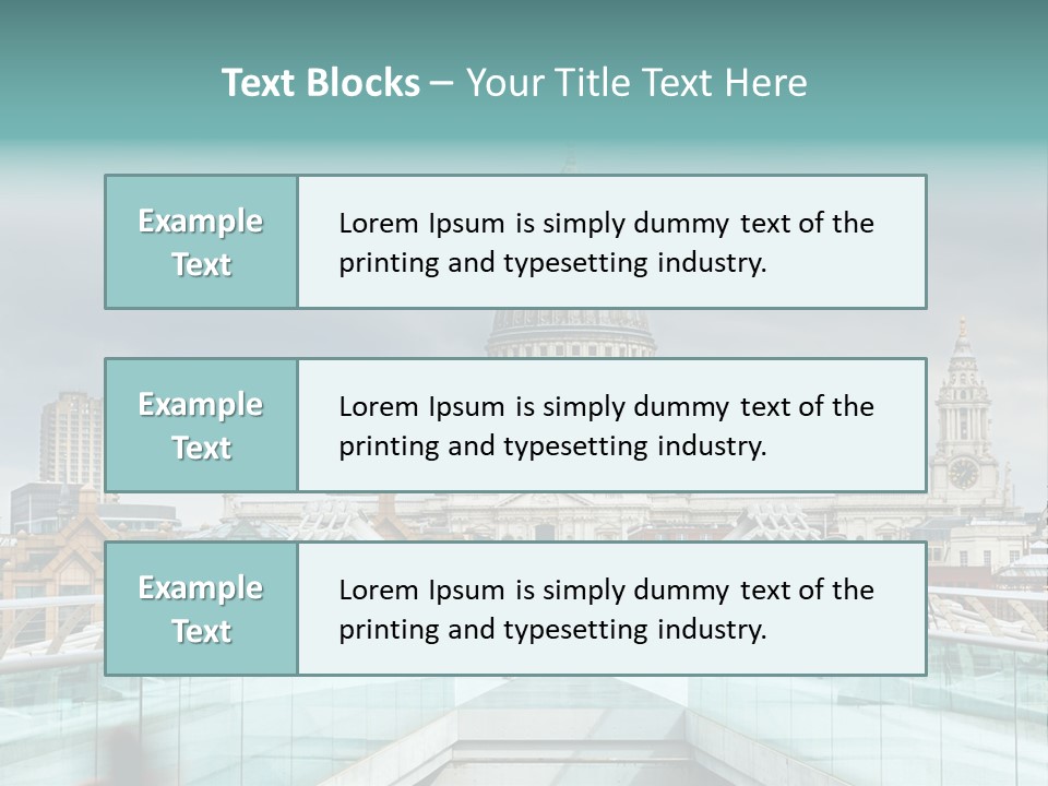 Old Dome England PowerPoint Template
