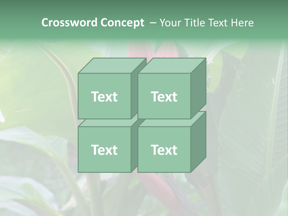 Season Garden Blooming PowerPoint Template