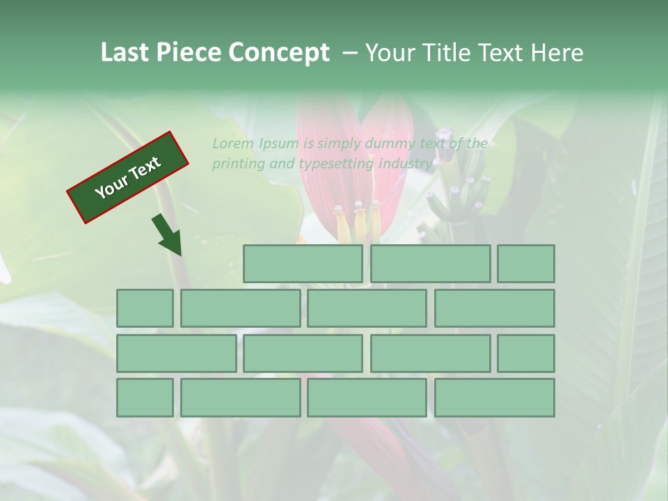 Season Garden Blooming PowerPoint Template