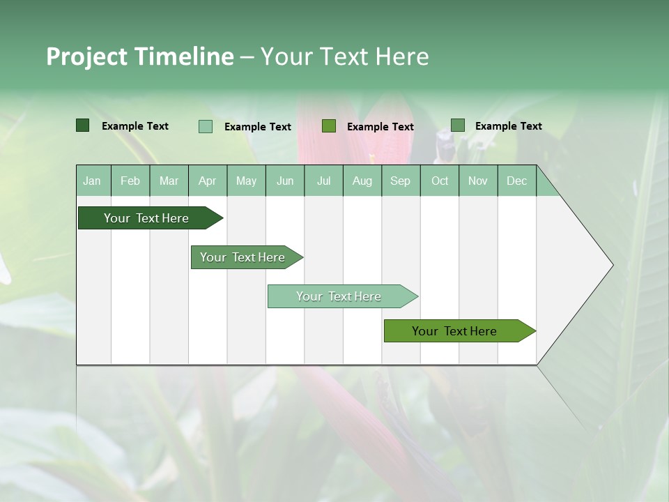 Season Garden Blooming PowerPoint Template