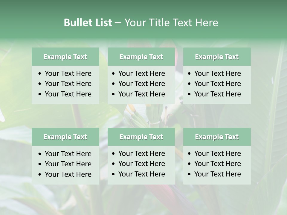 Season Garden Blooming PowerPoint Template