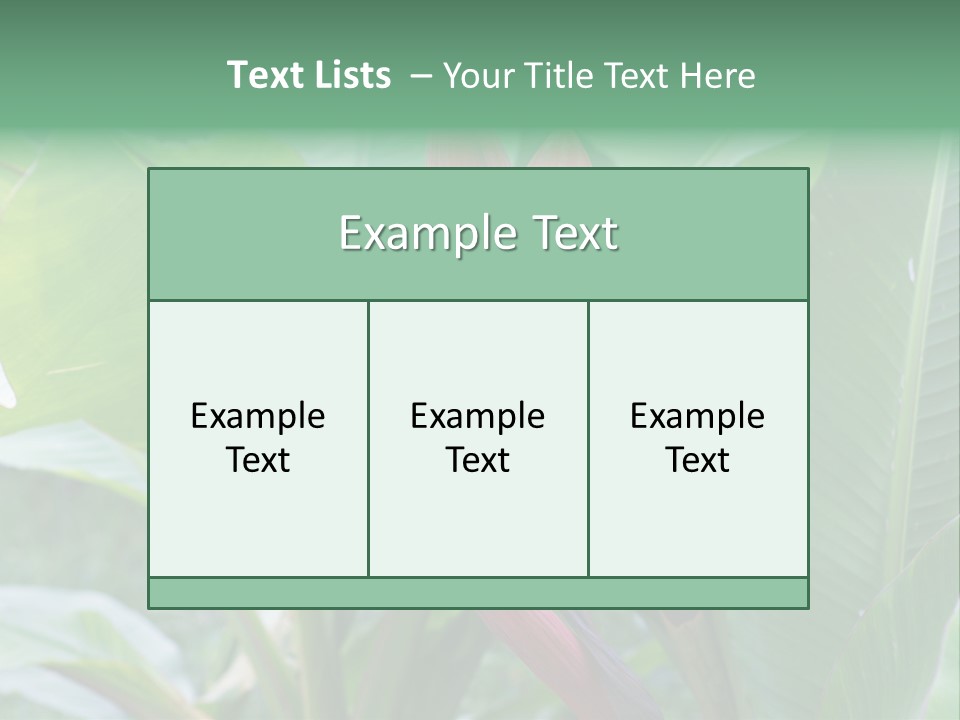 Season Garden Blooming PowerPoint Template