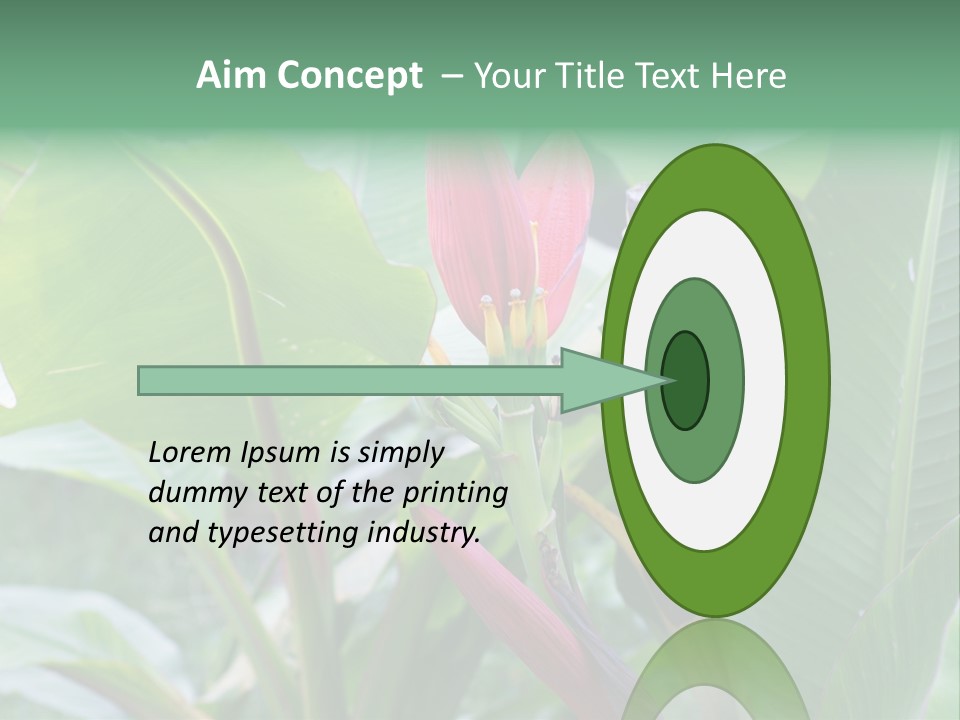 Season Garden Blooming PowerPoint Template