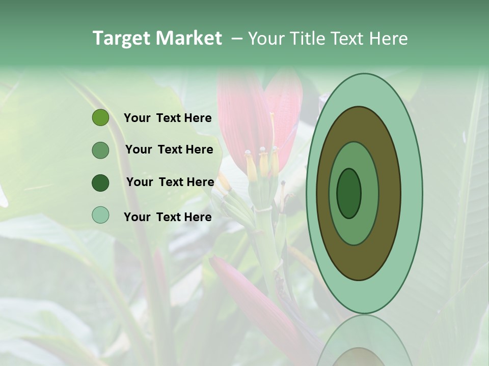 Season Garden Blooming PowerPoint Template