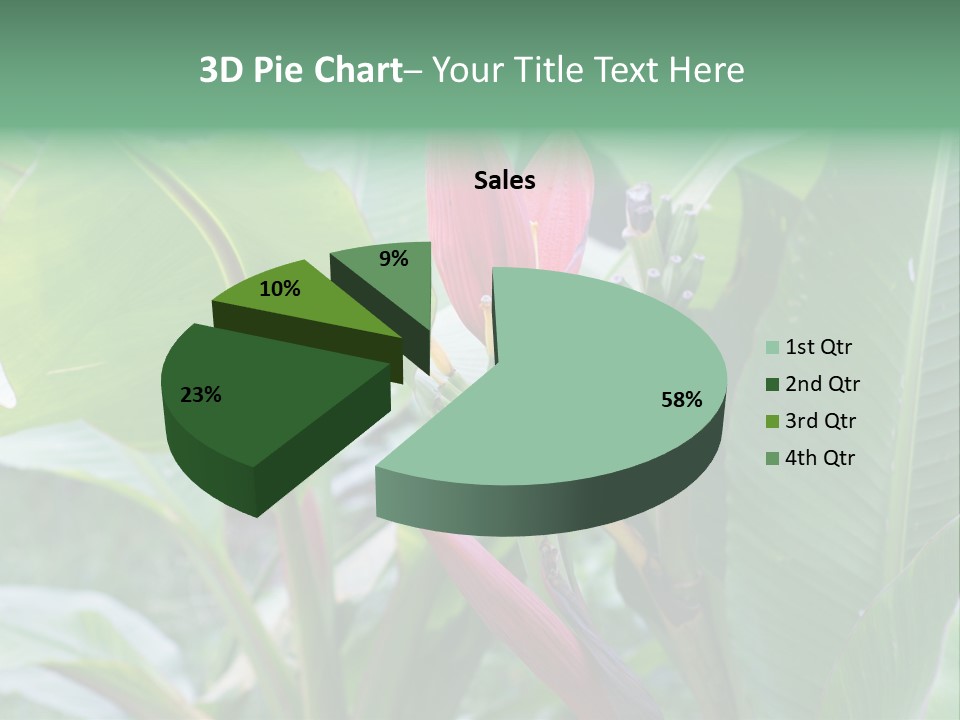 Season Garden Blooming PowerPoint Template