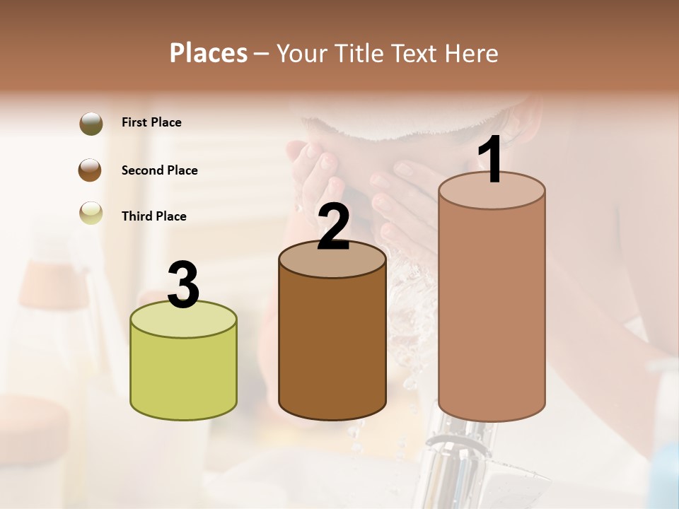 Portrait Sink Wellness PowerPoint Template