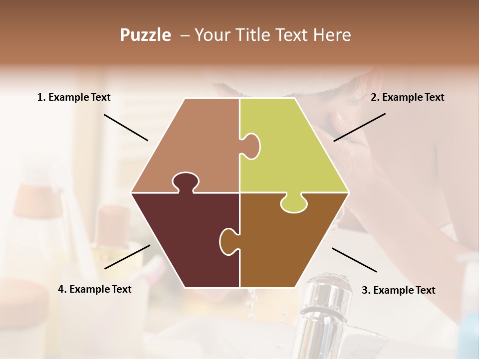 Portrait Sink Wellness PowerPoint Template