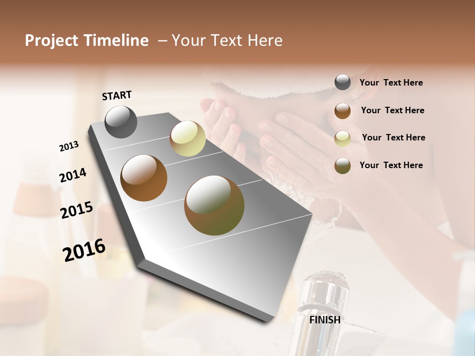Portrait Sink Wellness PowerPoint Template