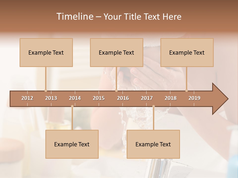Portrait Sink Wellness PowerPoint Template