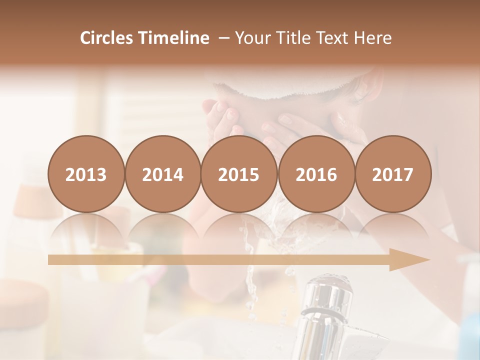 Portrait Sink Wellness PowerPoint Template