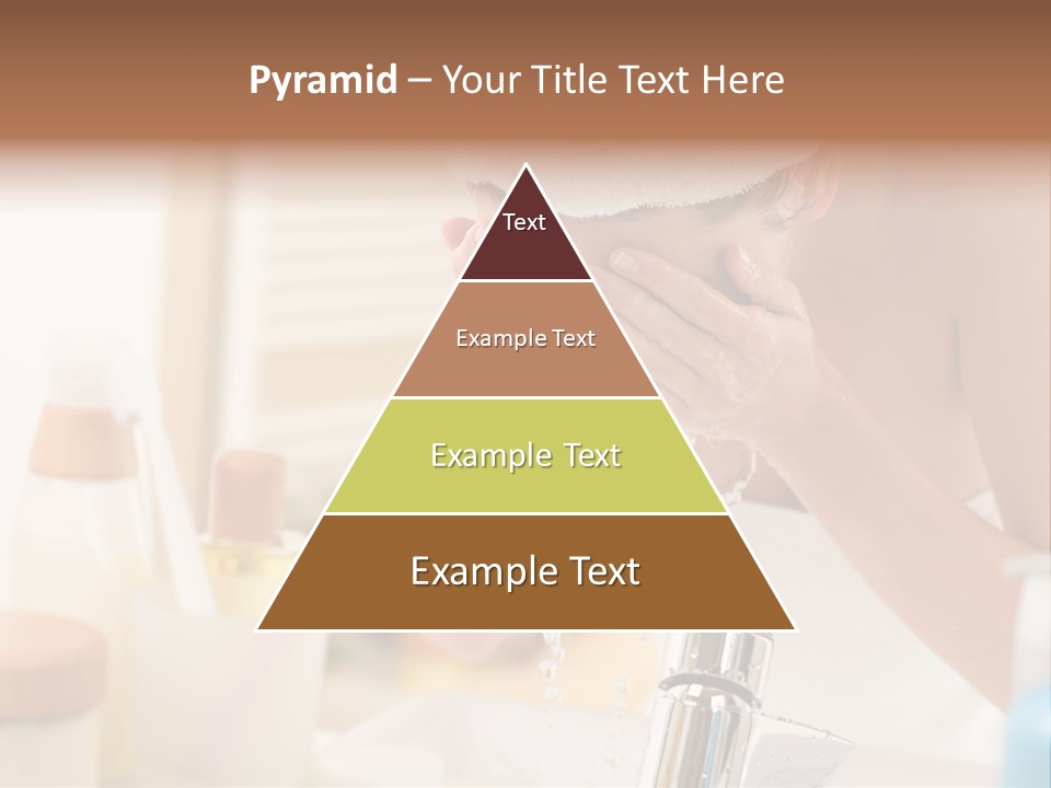 Portrait Sink Wellness PowerPoint Template