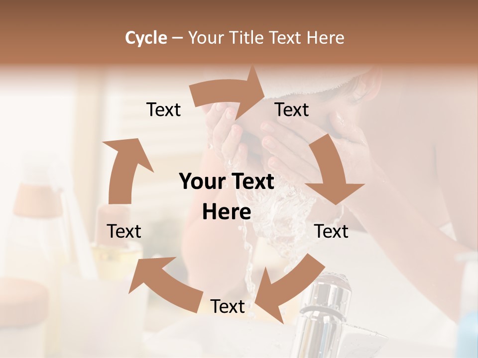 Portrait Sink Wellness PowerPoint Template