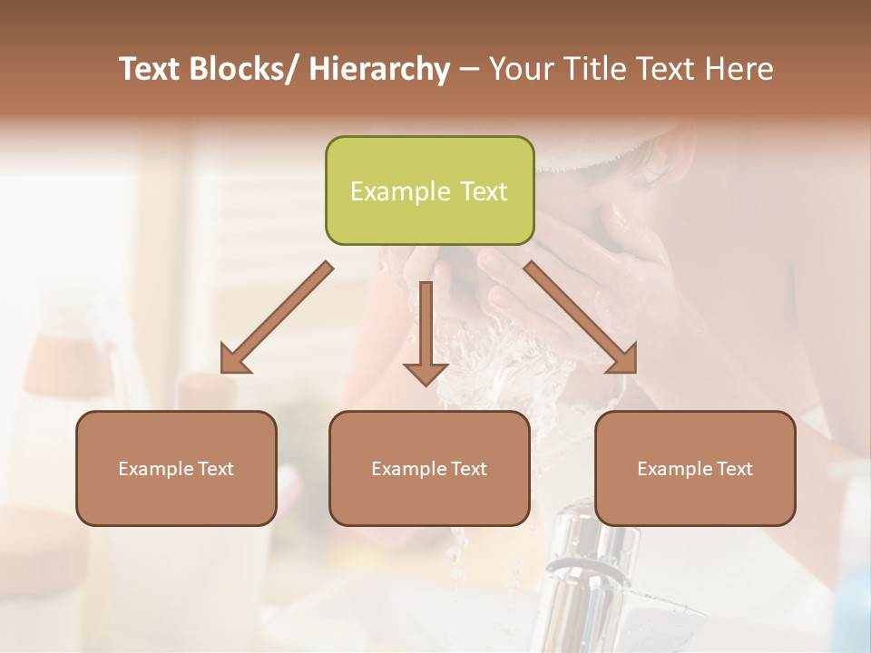 Portrait Sink Wellness PowerPoint Template
