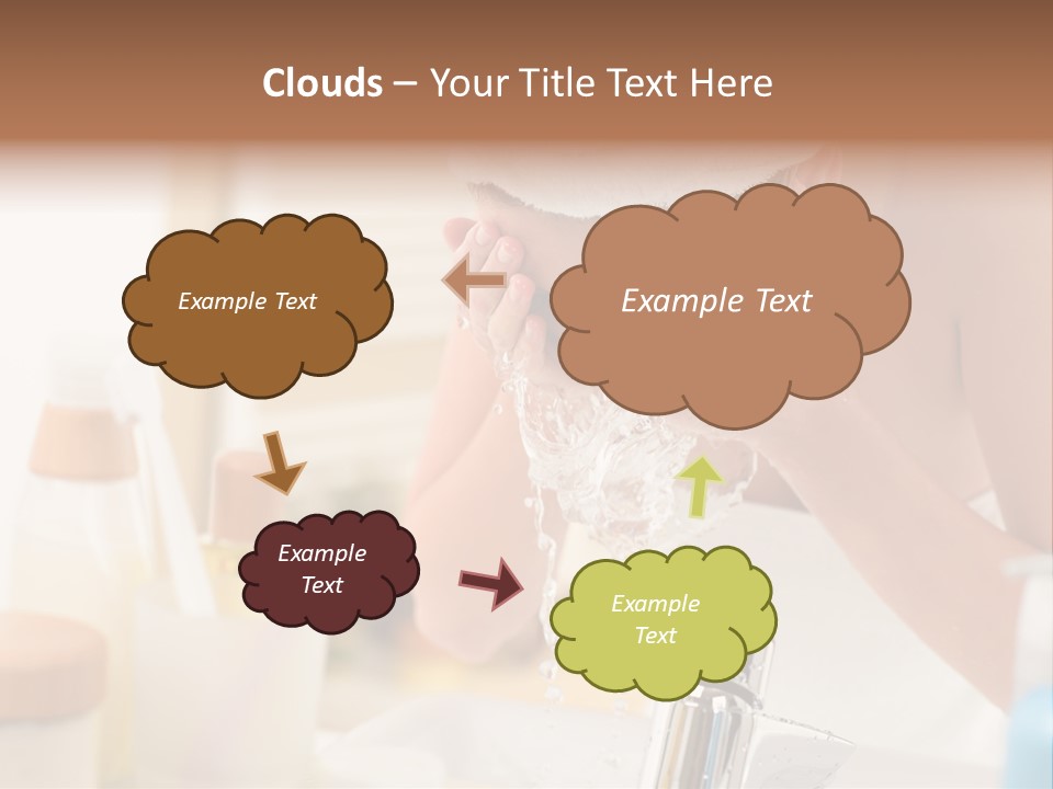 Portrait Sink Wellness PowerPoint Template