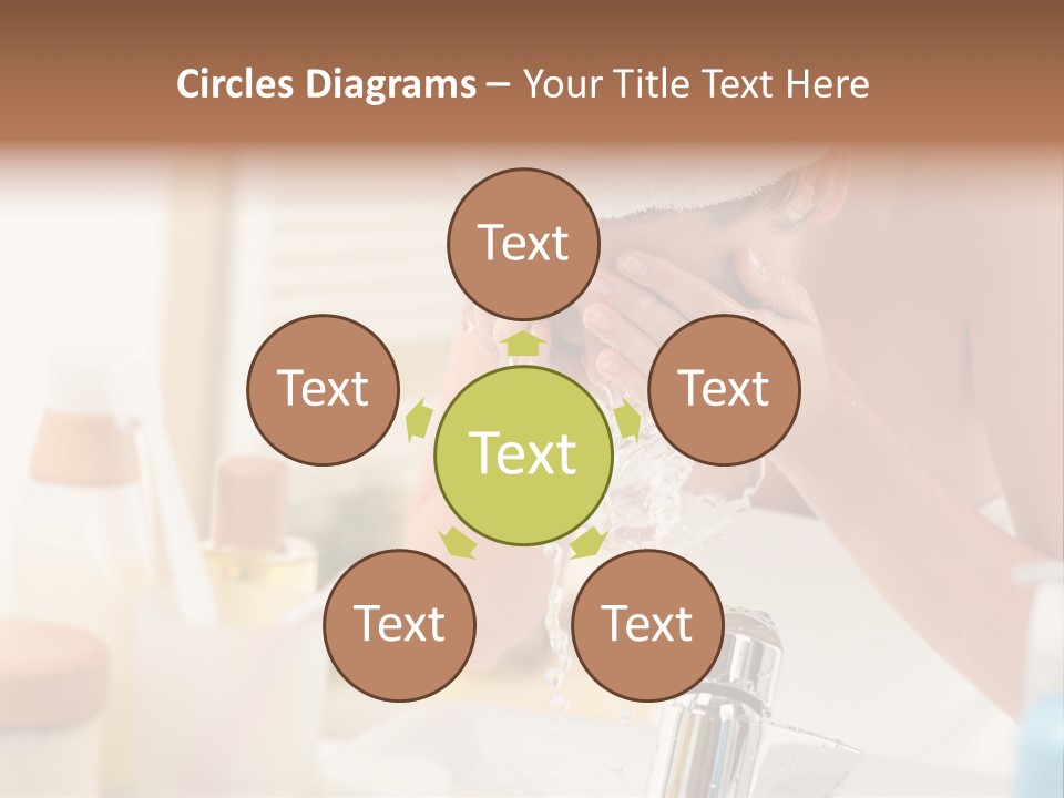 Portrait Sink Wellness PowerPoint Template