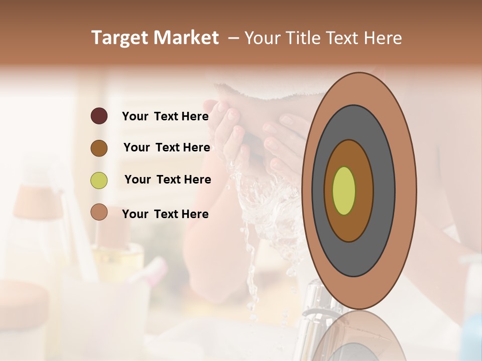 Portrait Sink Wellness PowerPoint Template