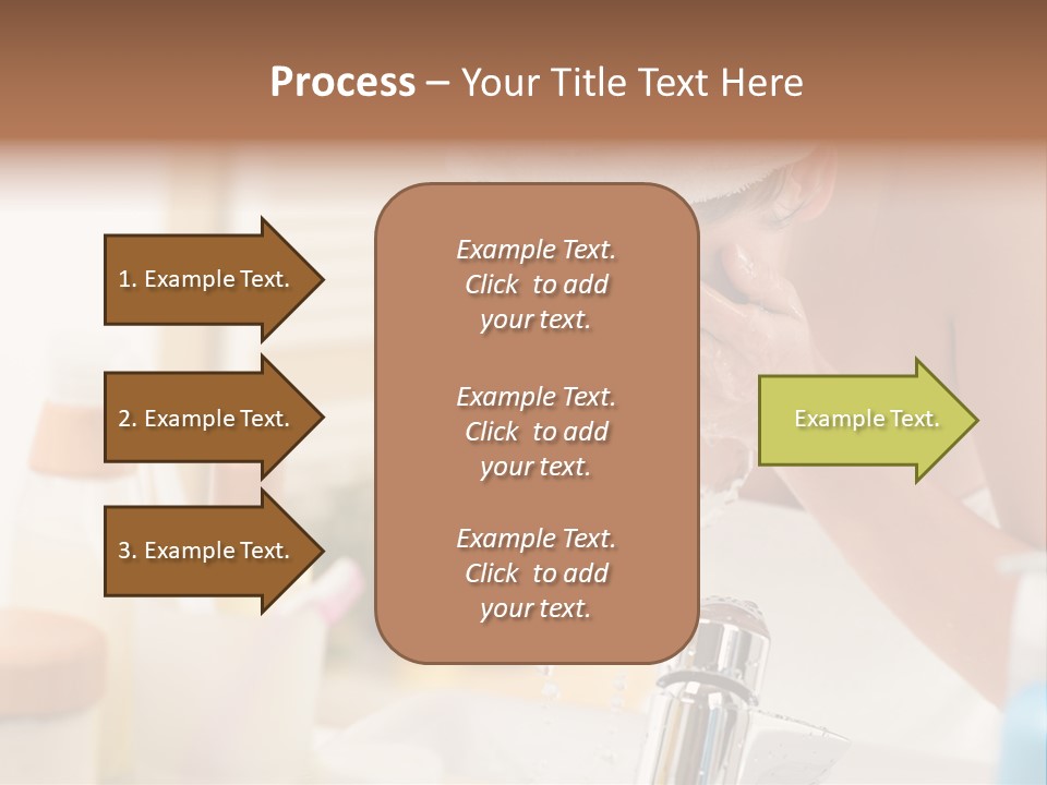 Portrait Sink Wellness PowerPoint Template
