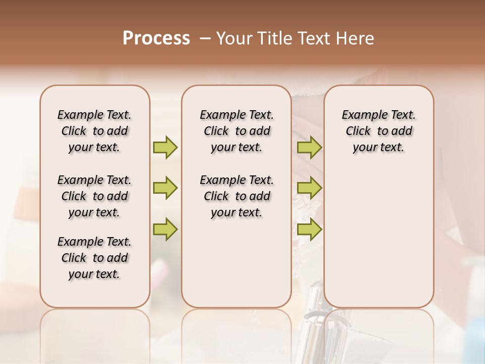 Portrait Sink Wellness PowerPoint Template
